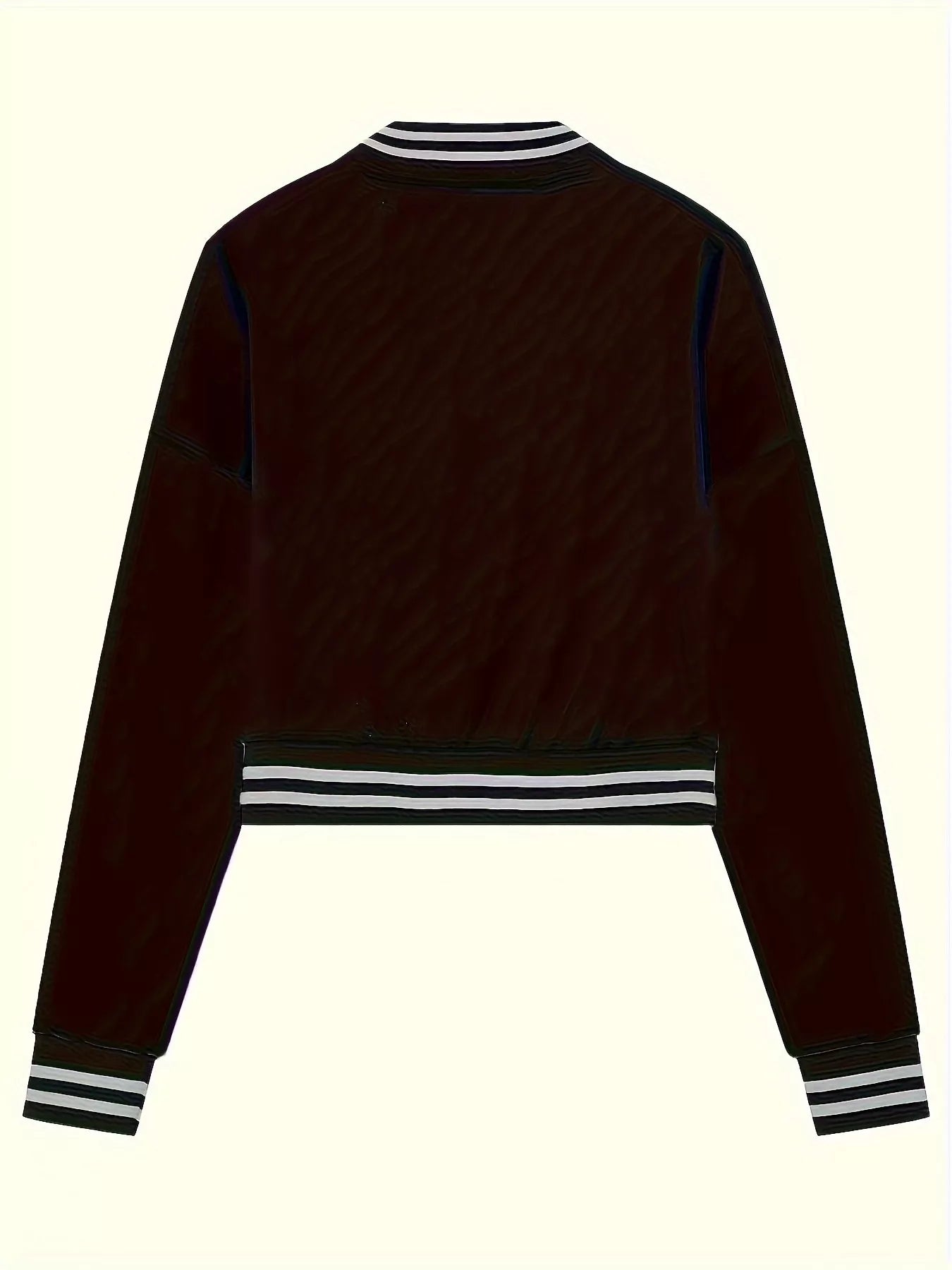 Snap Down Long Sleeve Jacket - Tigbul's Variety Fashion Shop