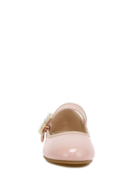 Upstage Brooch Mary Jane Sandals - Tigbul's Variety Fashion Shop
