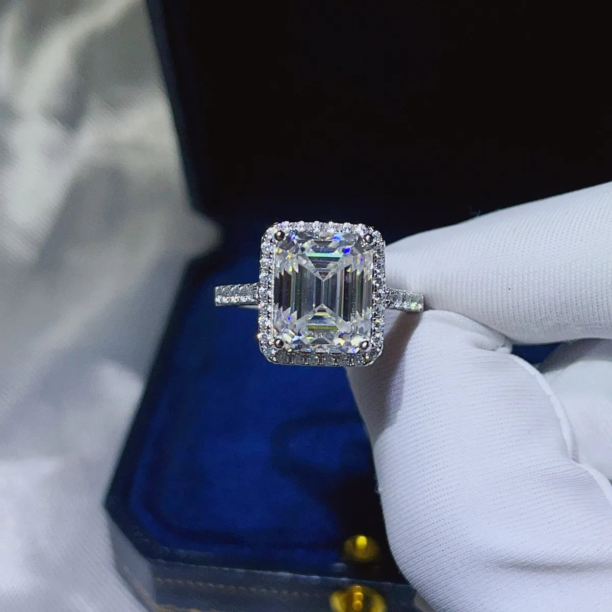 5 Carat Moissanite 925 Sterling Silver Ring - Tigbul's Variety Fashion Shop