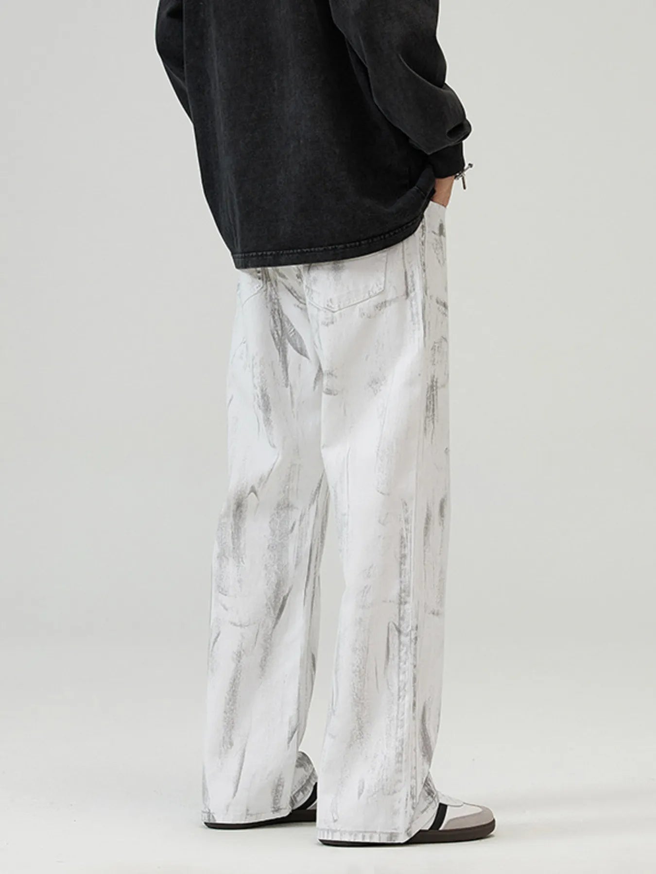 Men's Full Size Wide Leg Jeans Plus Size - Tigbul's Variety Fashion Shop