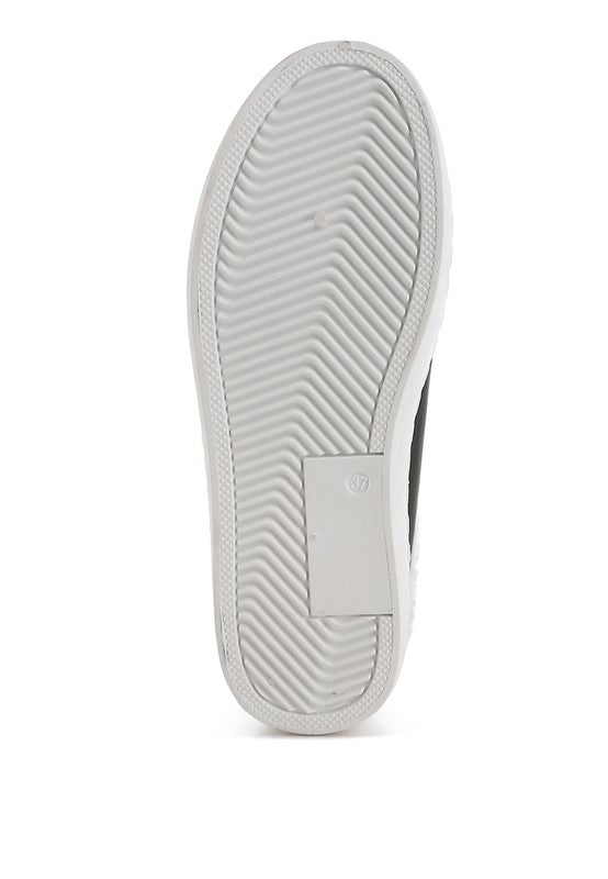 Moxie Fur Collar Slip On Sneakers - Tigbul's Variety Fashion Shop