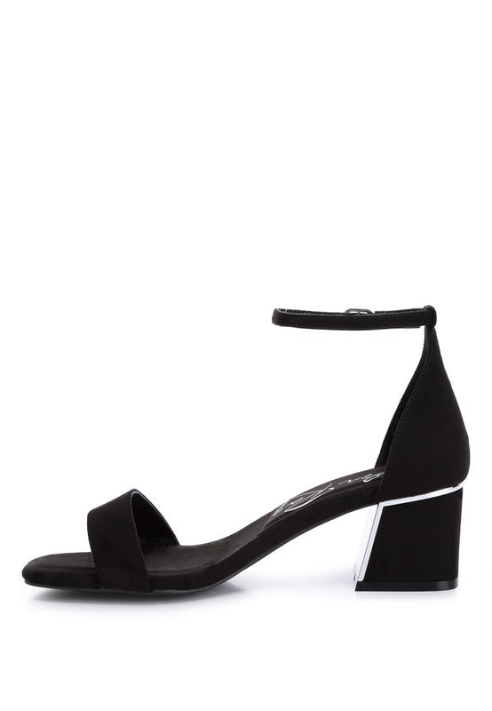 Eshe Block Heel Sandals - Tigbul's Variety Fashion Shop