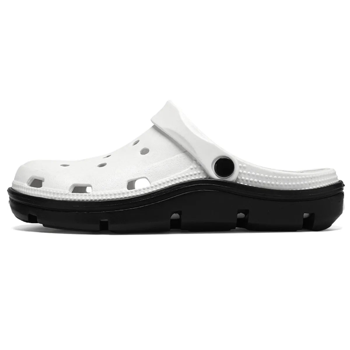 Men's Contrast Platform Breathable Sandals - Tigbul's Variety Fashion Shop