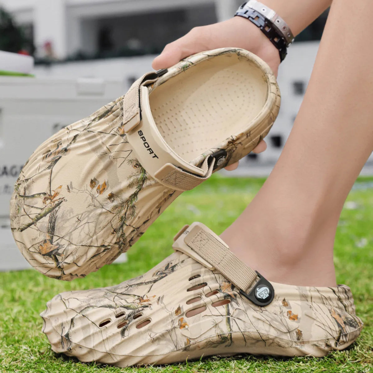 Men's Round Toe Sandals - Tigbul's Variety Fashion Shop