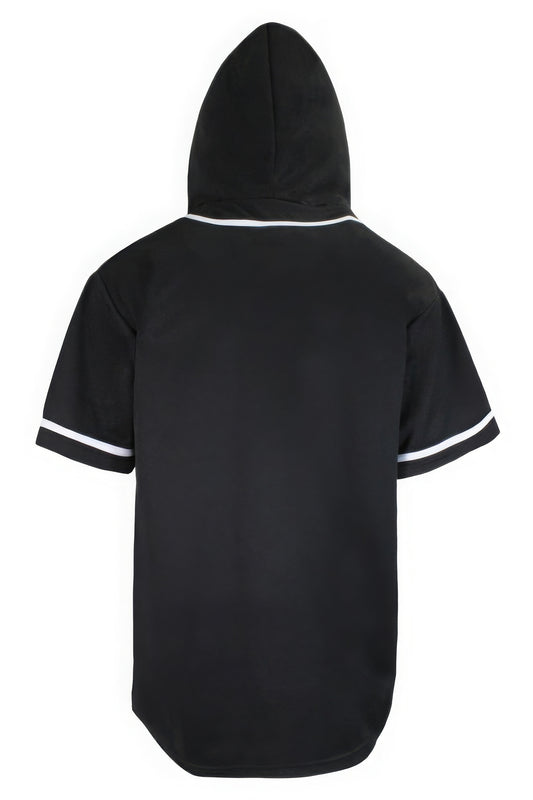 Hooded Baseball Jersey - Tigbul's Variety Fashion Shop
