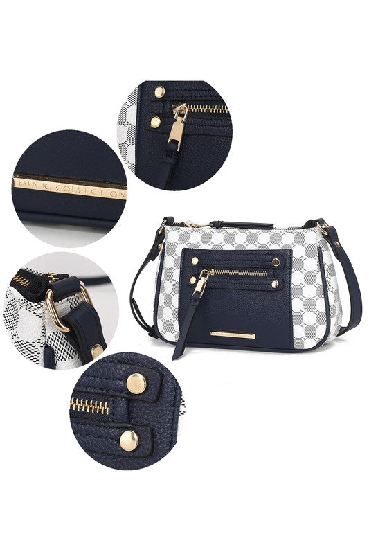 MKF Collection Essie Circular Print Crossbody Bag - Tigbul's Variety Fashion Shop