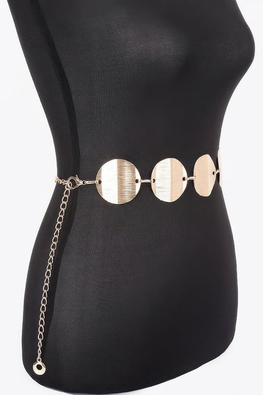 Multi Metal Chain Belt - Tigbul's Variety Fashion Shop