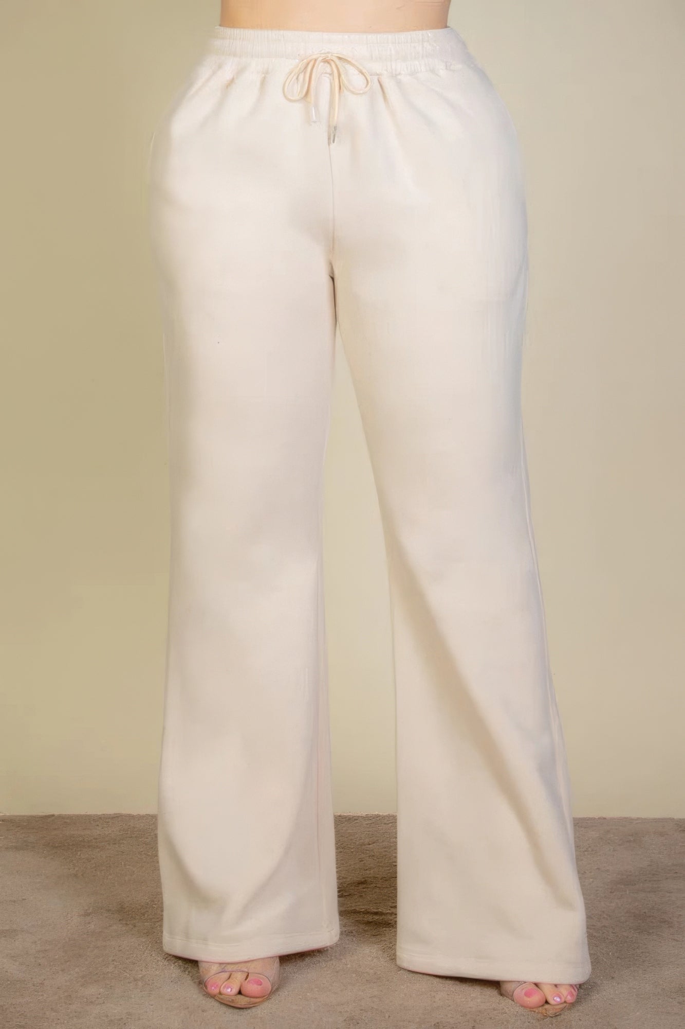 Plus Size Drawstring Waist Slant Pocket Sweatpants - Tigbul's Variety Fashion Shop