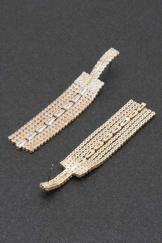Rhinestone Earring - Tigbul's Variety Fashion Shop