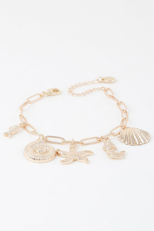 Shiny Sea Creatures Bracelet - Tigbul's Variety Fashion Shop