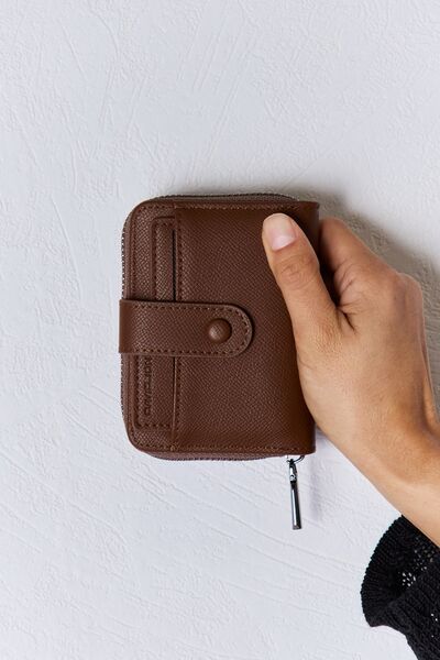 PU Leather Mini Wallet - Tigbul's Variety Fashion Shop