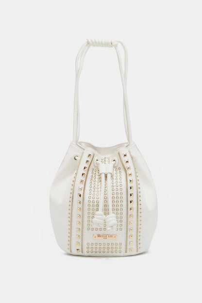 Nicole Lee USA Amy Studded Bucket Handbag - Tigbul's Fashion