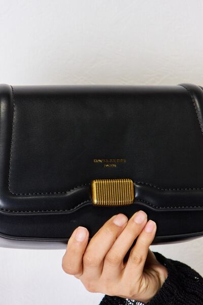 David Jones PU Leather Crossbody Bag - Tigbuls Variety Fashion