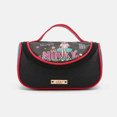 Nicole Lee USA Nikky Contrast Makeup Bag - Tigbul's Variety Fashion Shop
