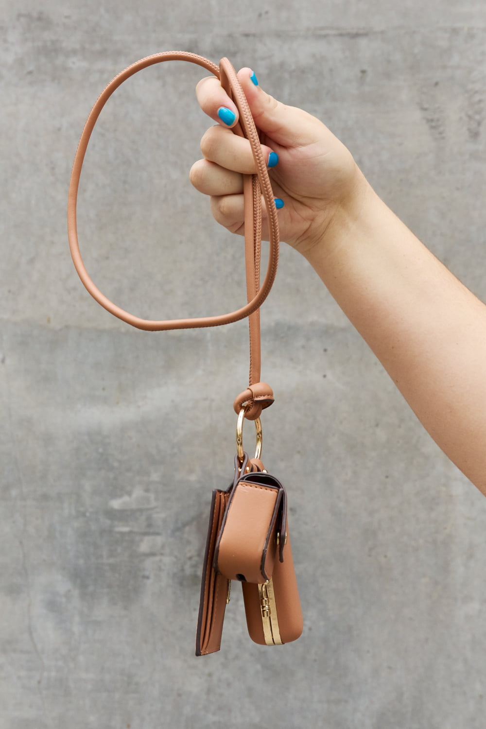 Nicole Lee USA Vegan Leather 3-Piece Lanyard Set - Tigbul's Fashion