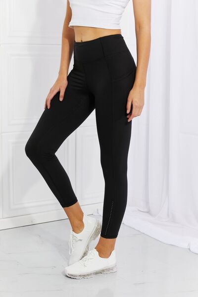 Leggings Depot Full Size Strengthen and Lengthen Reflective Dot Active Leggings - Tigbul's Variety Fashion Shop