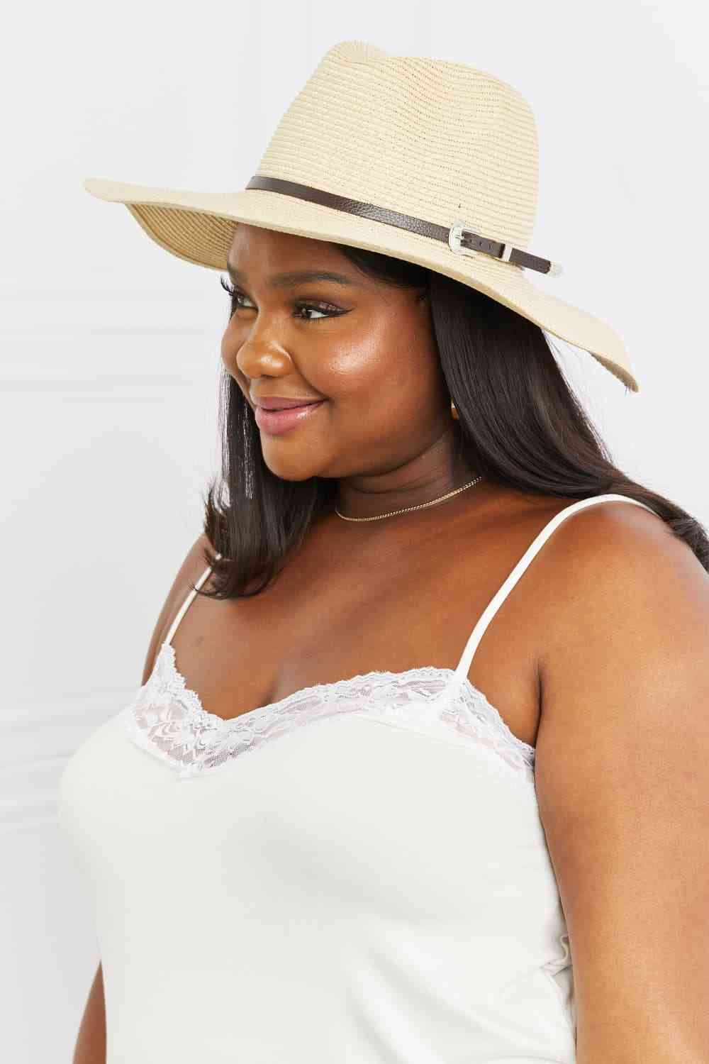Fame Boho Summer Straw Fedora Hat - Tigbuls Variety Fashion