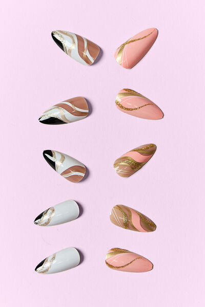 SO PINK BEAUTY Press On Nails 2 Packs - Tigbul's Variety Fashion Shop
