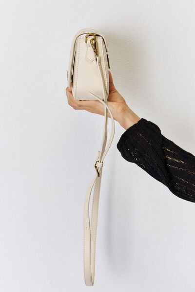 David Jones PU Leather Crossbody Bag - Tigbuls Variety Fashion