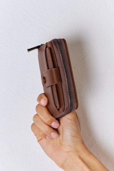 PU Leather Mini Wallet - Tigbul's Variety Fashion Shop