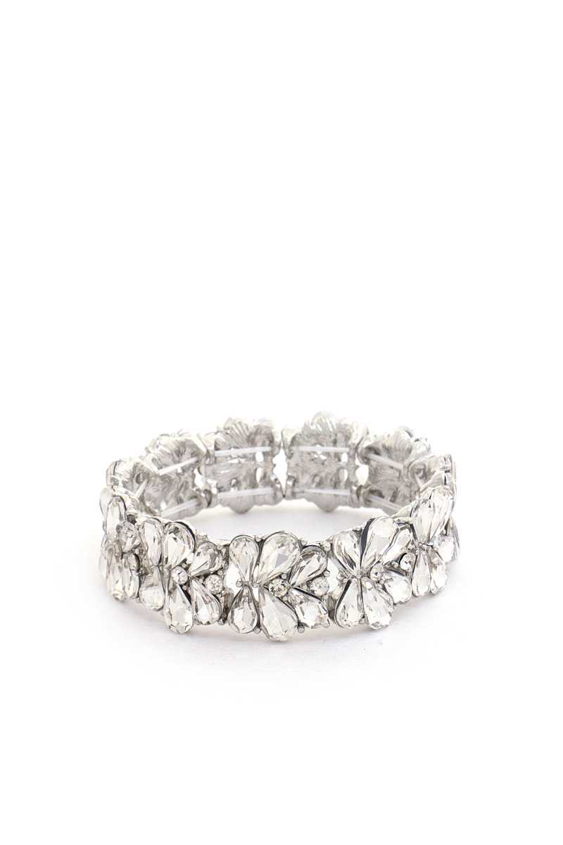 Rhinestone Stretch Bracelet - Tigbuls Variety Fashion
