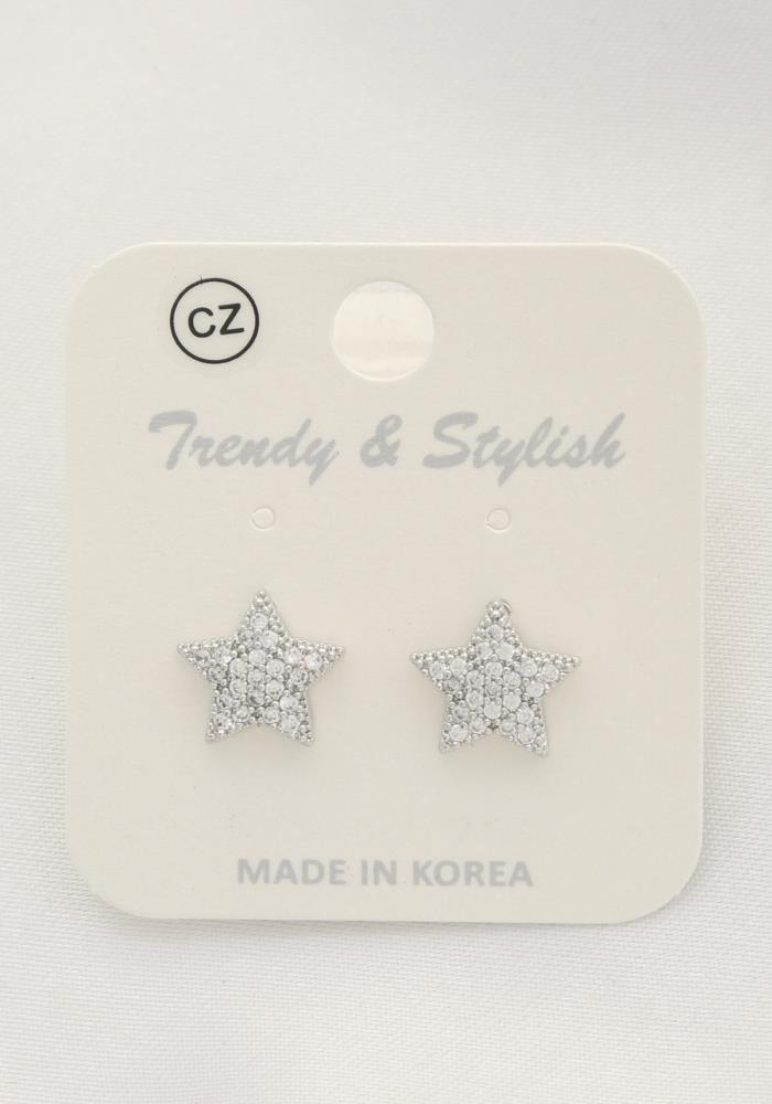 Crystal Star Post Earring - Tigbul's Variety Fashion Shop