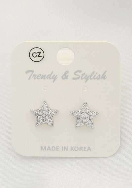 Crystal Star Post Earring - Tigbul's Variety Fashion Shop