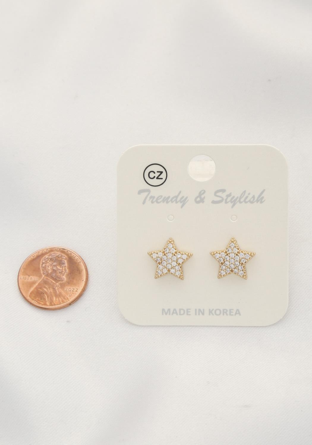 Crystal Star Post Earring - Tigbul's Variety Fashion Shop
