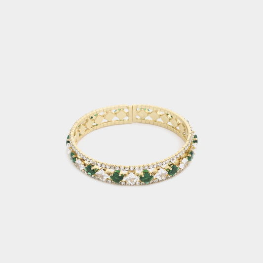 Sodajo Crystal Metal Bracelet - Tigbul's Variety Fashion Shop