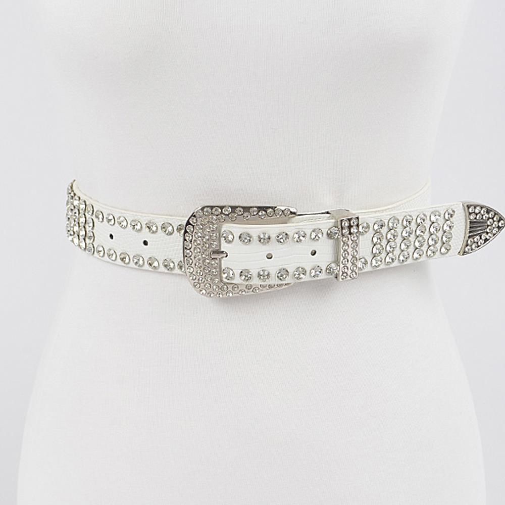 Studded Poly Belt - Tigbul's Fashion