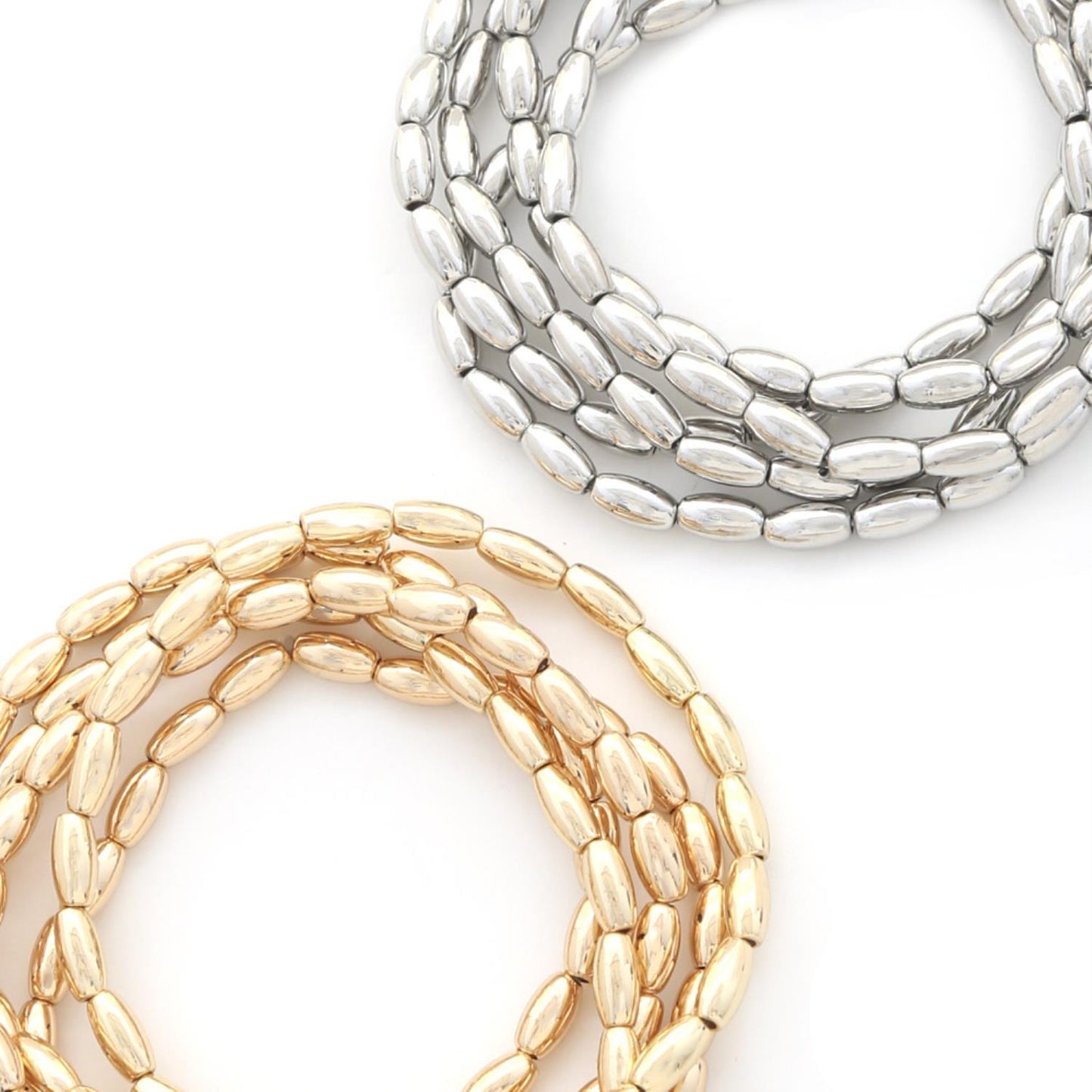 Oval Beaded Bracelet - Tigbul's Variety Fashion Shop