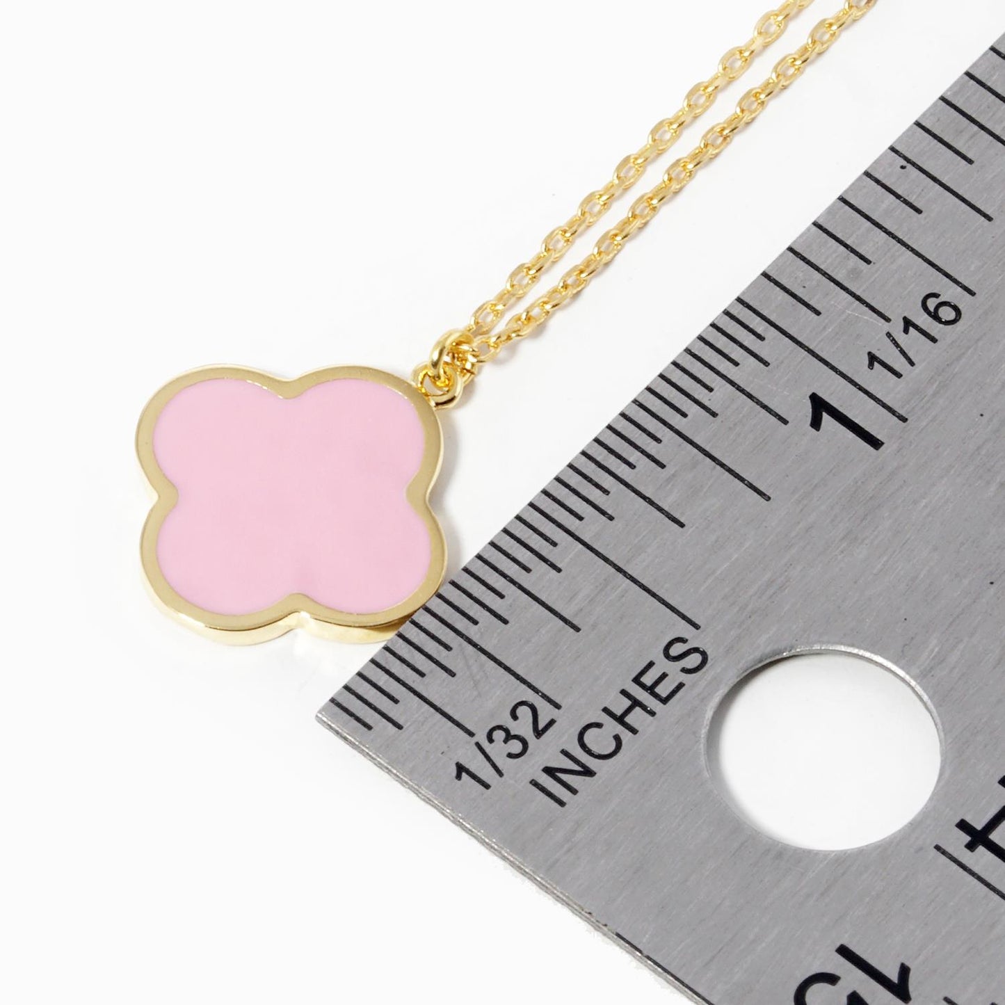 Gold Dipped Flower Pendant Necklace - Tigbul's Variety Fashion Shop