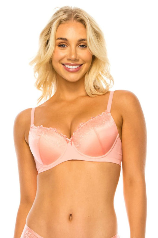 Floral Lace Bra - Tigbul's Variety Fashion Shop