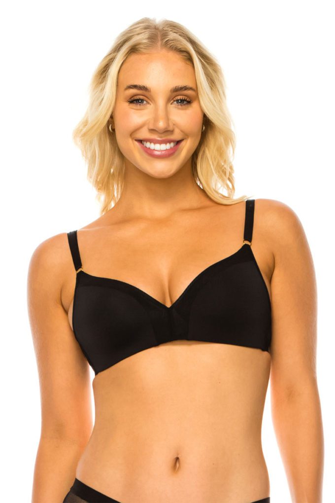 Mesh Band No Wire Bra - Tigbul's Variety Fashion Shop