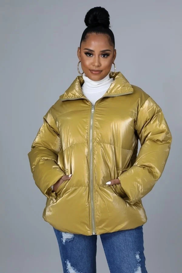 Yellow Non-stretch Jacket - Tigbuls Variety Fashion