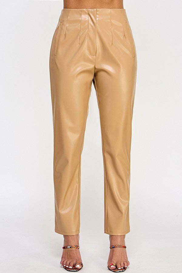 Faux Leather Pants - Tigbuls Variety Fashion