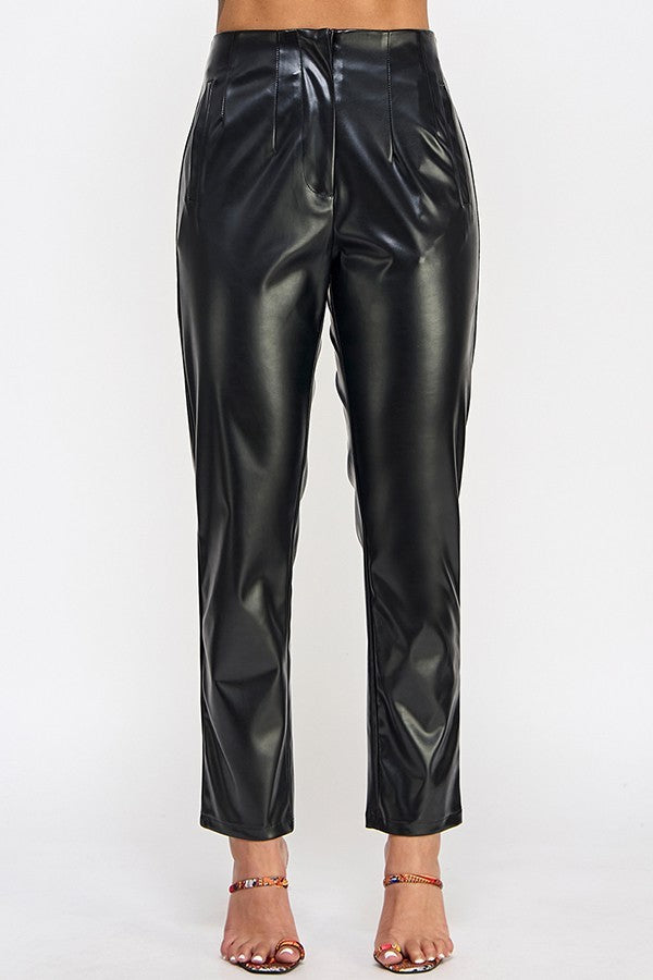 Faux Leather Pants - Tigbuls Variety Fashion