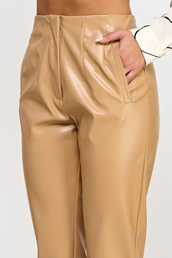 Faux Leather Pants - Tigbuls Variety Fashion