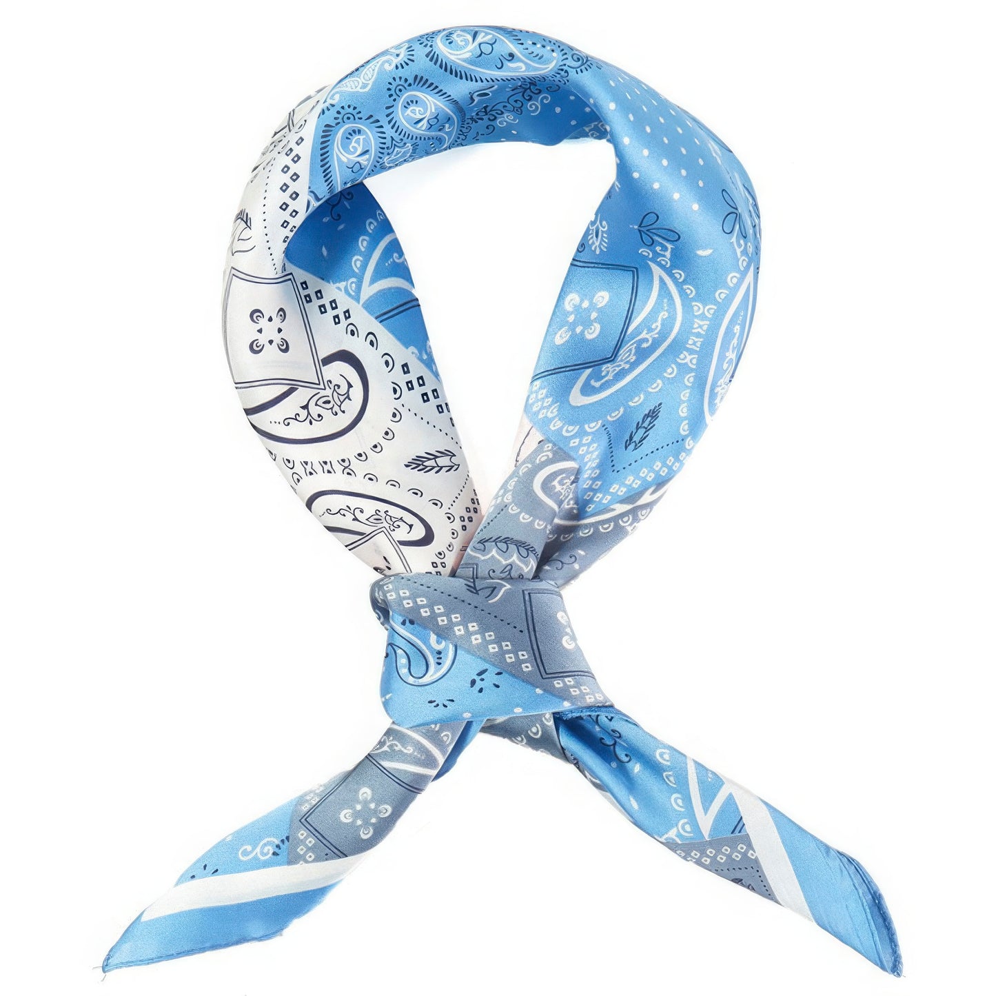 Paisley Dot Print Bandana - Tigbul's Variety Fashion Shop
