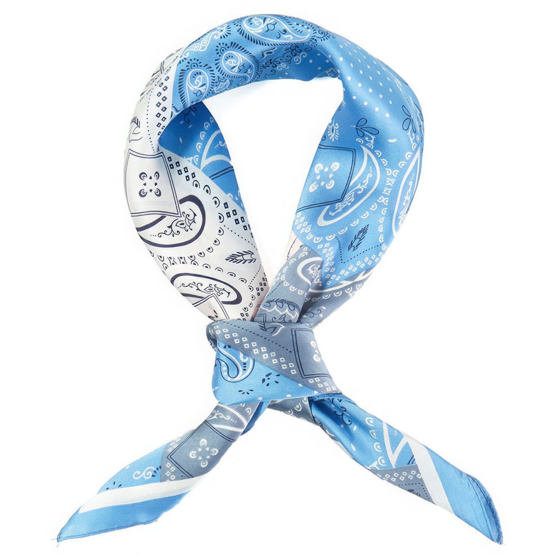 Paisley Dot Print Bandana - Tigbul's Variety Fashion Shop
