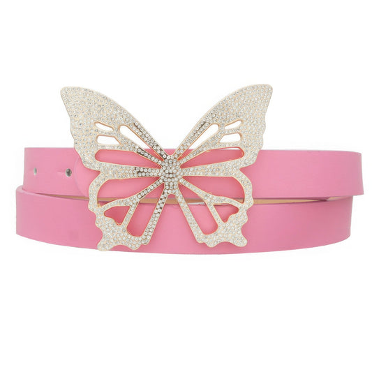 Cut-out Rs Butterfly Belt - Tigbul's Variety Fashion Shop