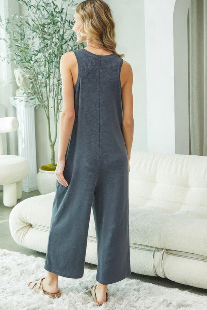 Buttondown Jumpsuit - Tigbuls Variety Fashion