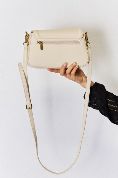 David Jones PU Leather Crossbody Bag - Tigbuls Variety Fashion