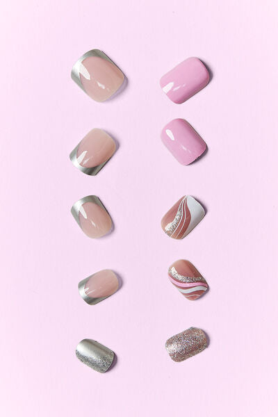 SO PINK BEAUTY Press On Nails 2 Packs - Tigbul's Variety Fashion Shop