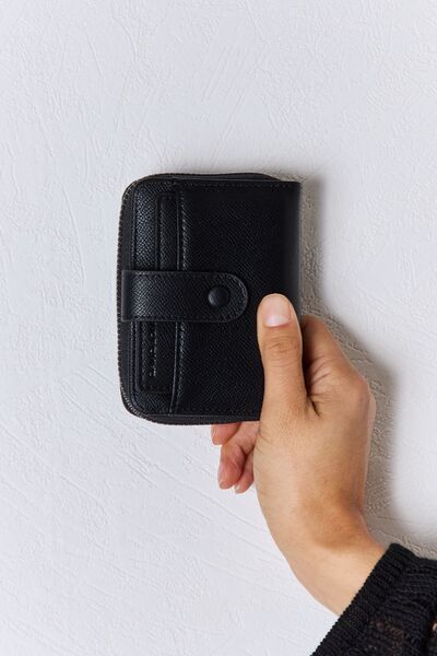 PU Leather Mini Wallet - Tigbul's Variety Fashion Shop