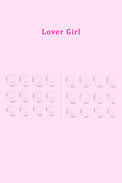 SO PINK BEAUTY Press On Nails 2 Packs - Tigbul's Variety Fashion Shop