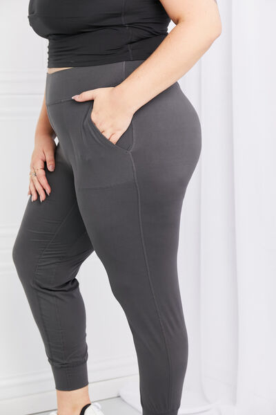 Leggings Depot Full Size Pocketed High Waist Pants - Tigbul's Variety Fashion Shop