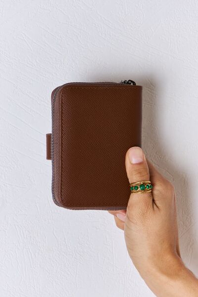PU Leather Mini Wallet - Tigbul's Variety Fashion Shop