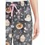 Women's 3XL Plush Lounge Pants Coffee & Sweets Print - Tigbul's Variety Fashion Shop