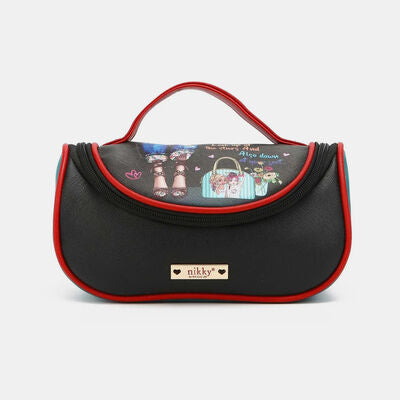 Nicole Lee USA Nikky Contrast Makeup Bag - Tigbul's Variety Fashion Shop
